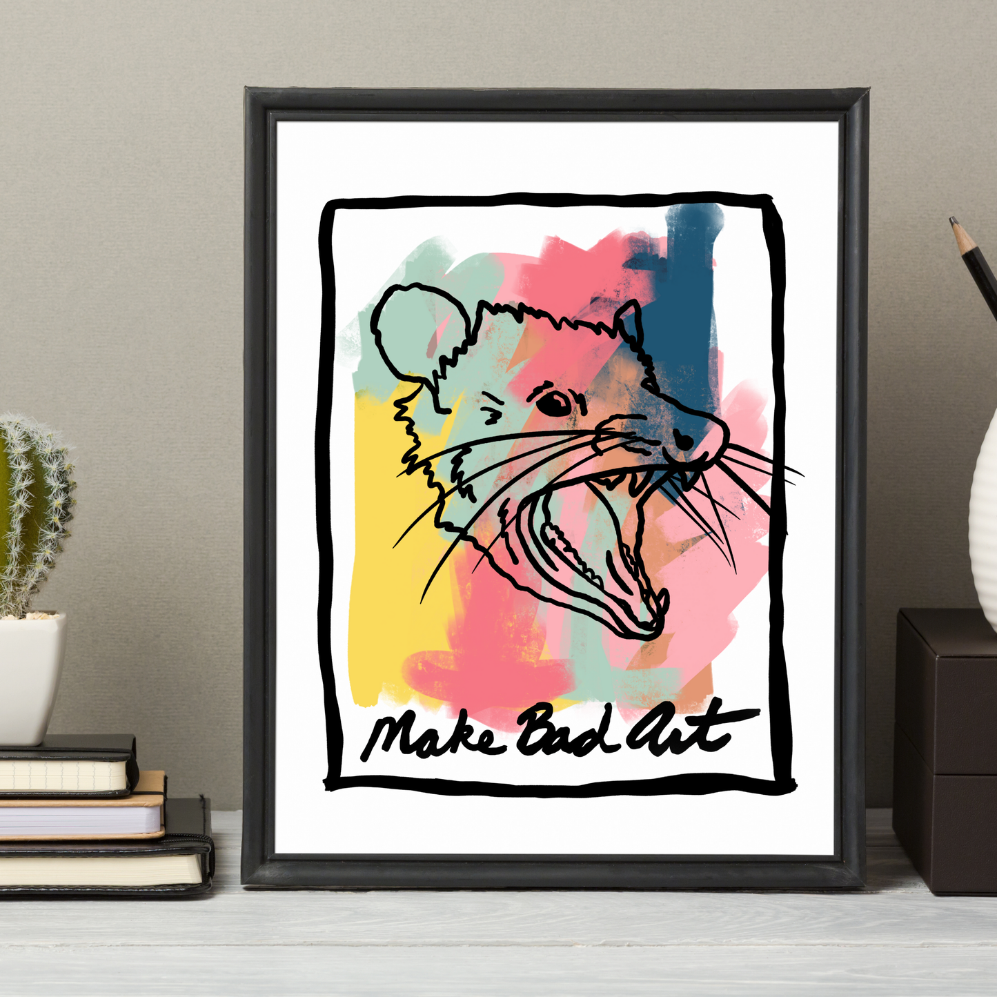 Make Bad Art Open Edition Print