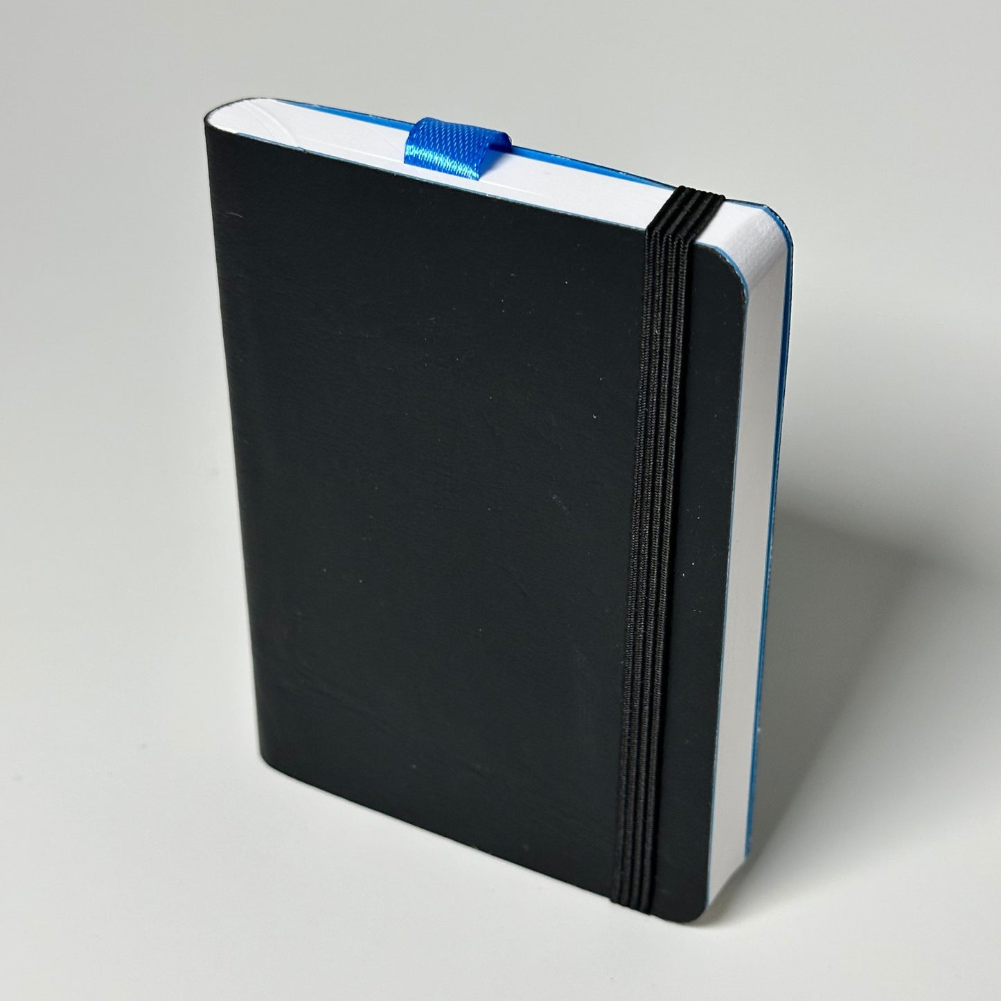 Black with Blue 3x4 Notebook