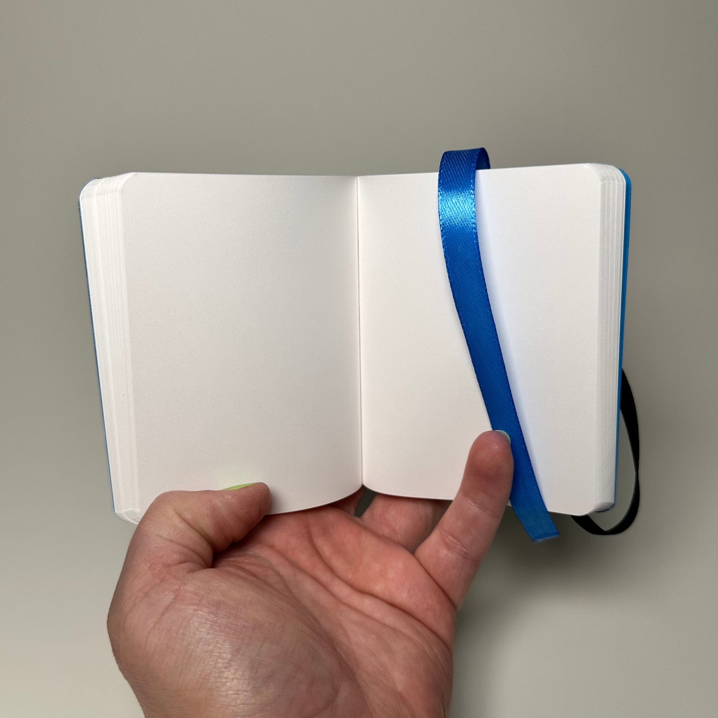 Black with Blue 3x4 Notebook